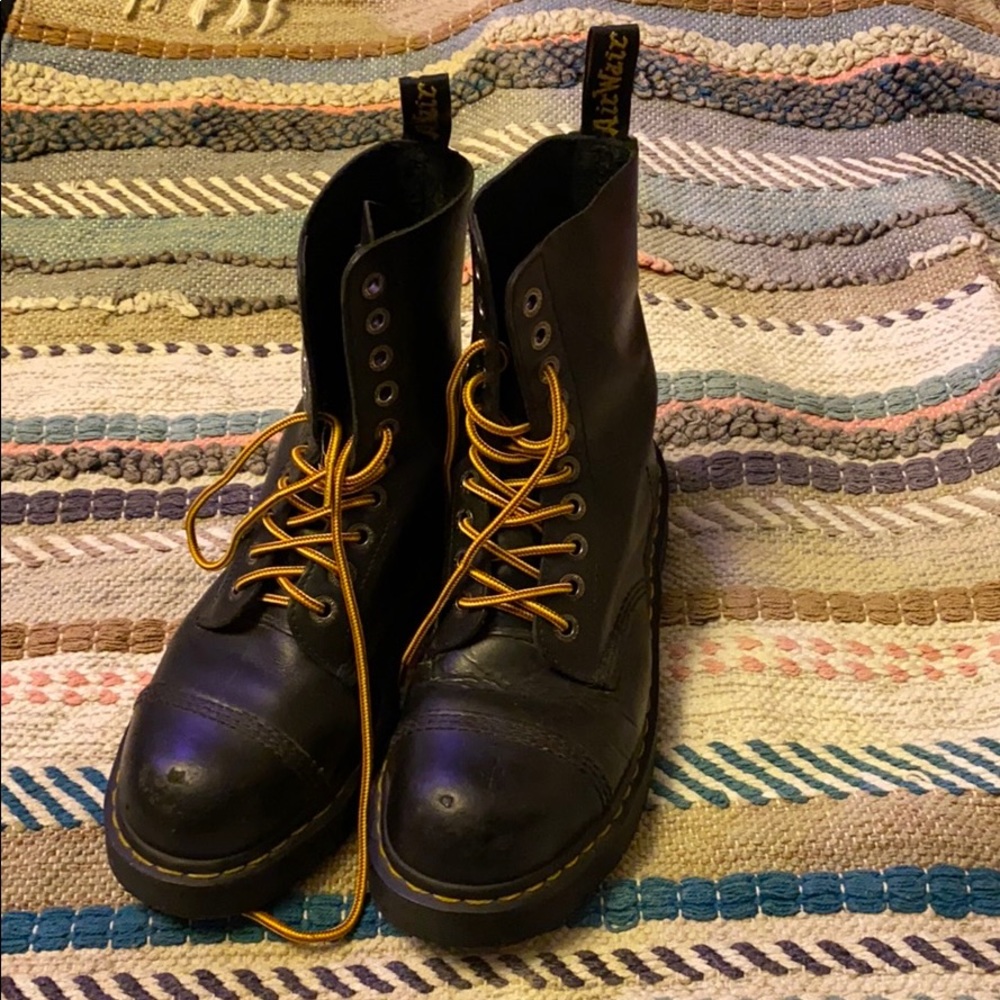black doc martens